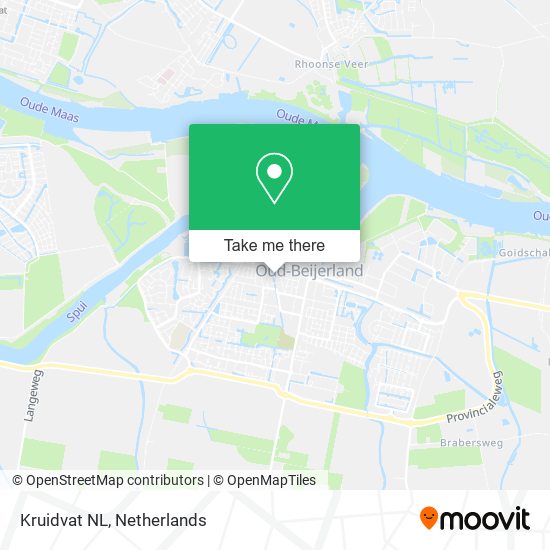 Kruidvat NL map