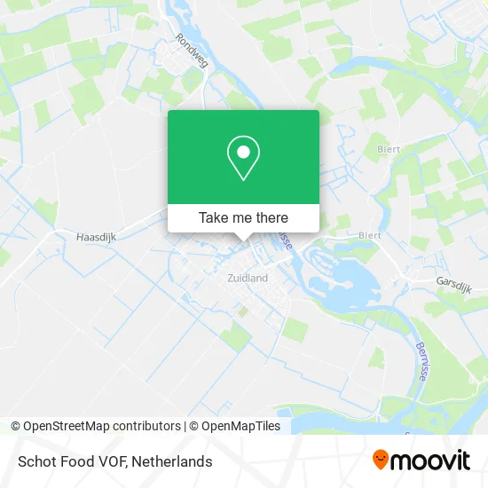 Schot Food VOF map