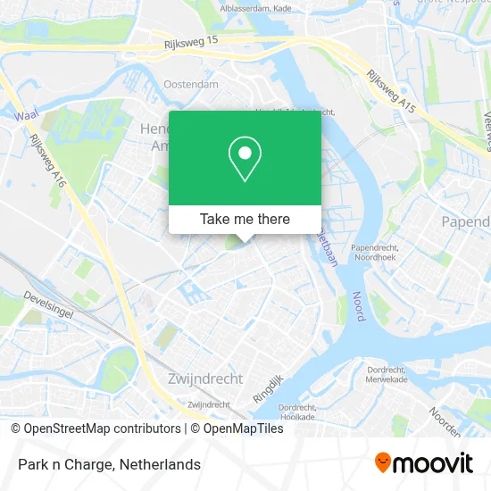 Park n Charge map