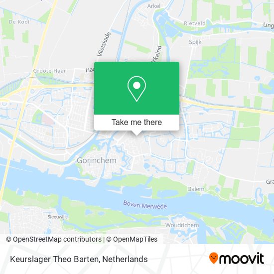 Keurslager Theo Barten map