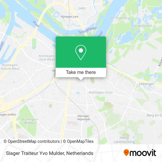 Slager Traiteur Yvo Mulder map