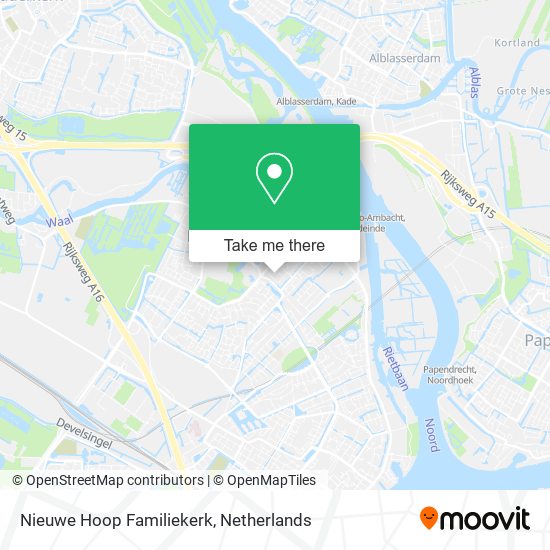 Nieuwe Hoop Familiekerk map