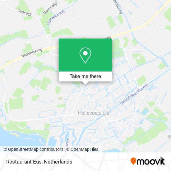 Restaurant Eus map