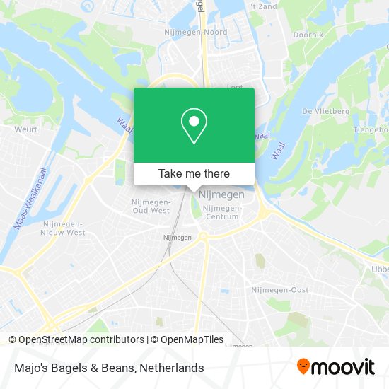 Majo's Bagels & Beans map