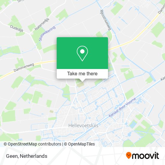 Geen map