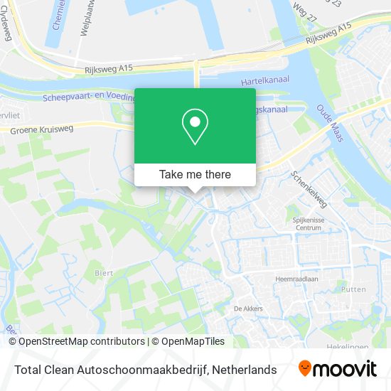 Total Clean Autoschoonmaakbedrijf map