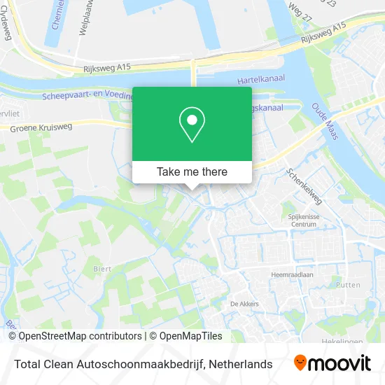 Total Clean Autoschoonmaakbedrijf map