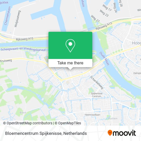 Bloemencentrum Spijkenisse map