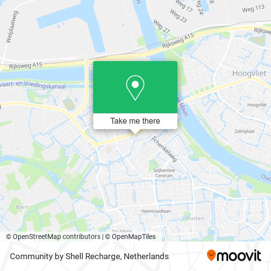 Community by Shell Recharge map