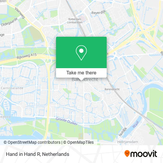 Hand in Hand R map