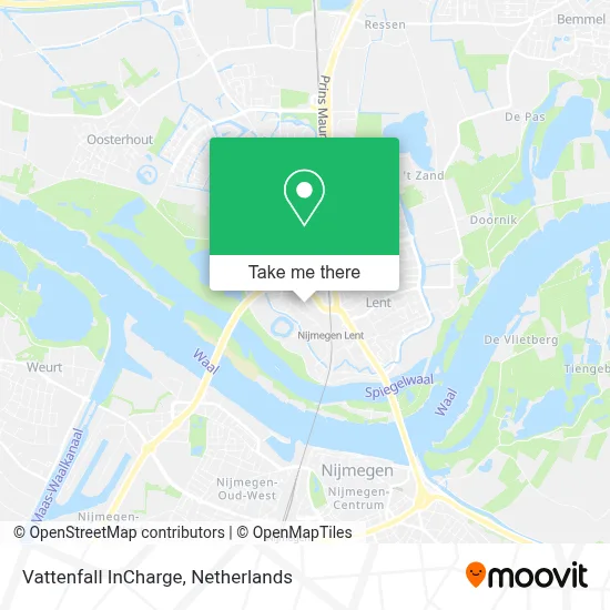 Vattenfall InCharge Karte