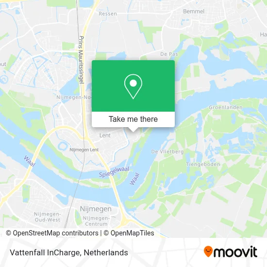 Vattenfall InCharge Karte