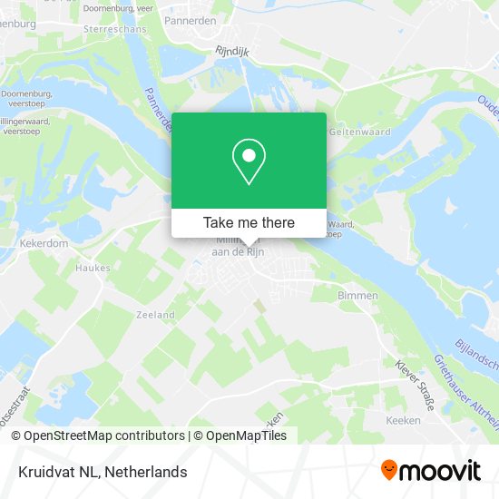 Kruidvat NL map