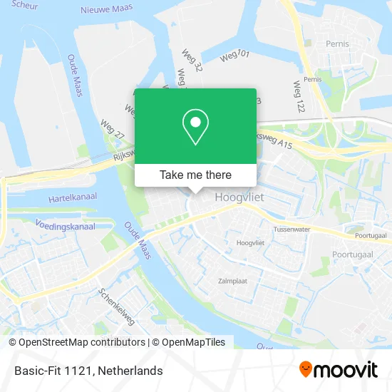 Basic-Fit 1121 map