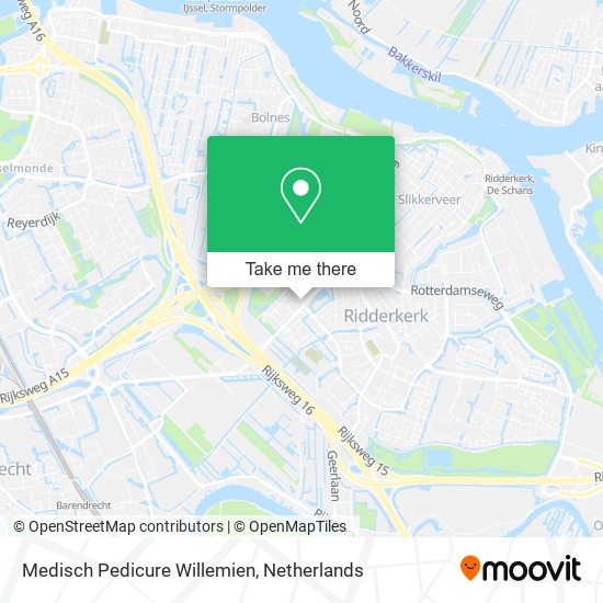 Medisch Pedicure Willemien Karte