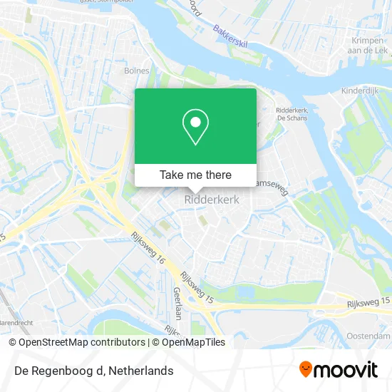 De Regenboog d map