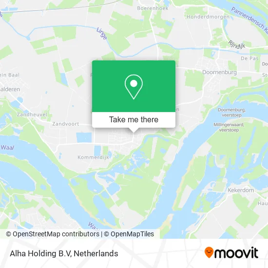 Alha Holding B.V map