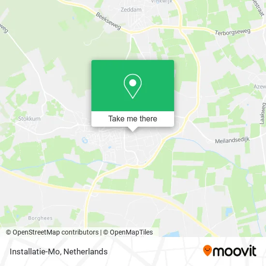 Installatie-Mo Karte