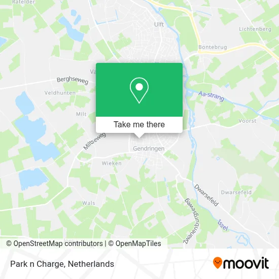 Park n Charge map