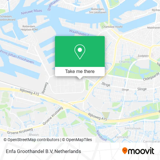 Enfa Groothandel B.V map