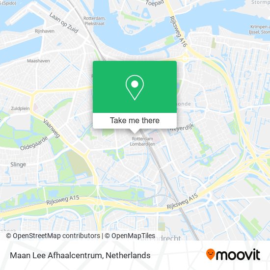 Maan Lee Afhaalcentrum map