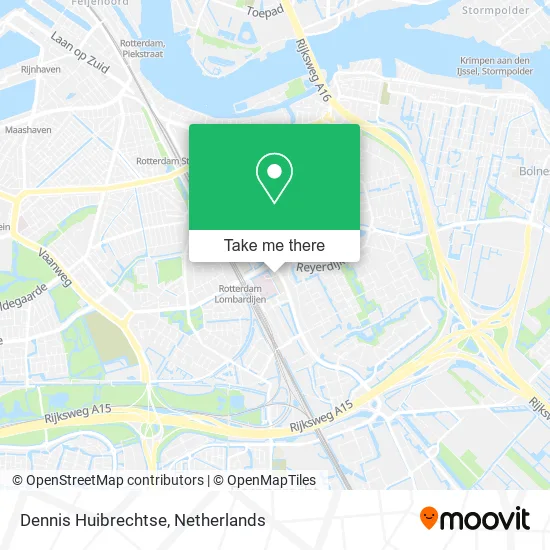 Dennis Huibrechtse map