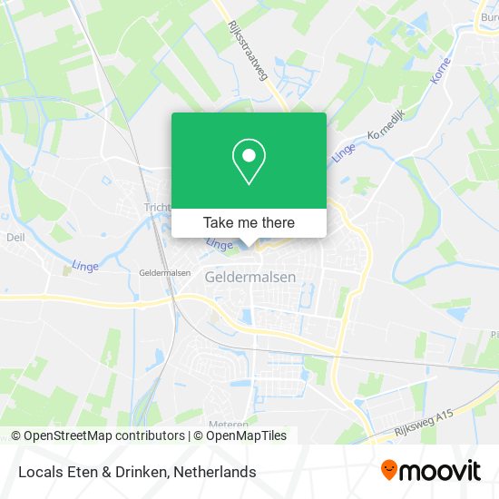 Locals Eten & Drinken map