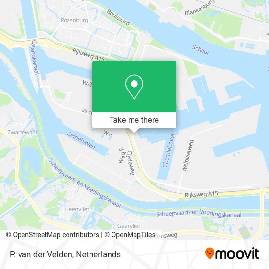 P. van der Velden map