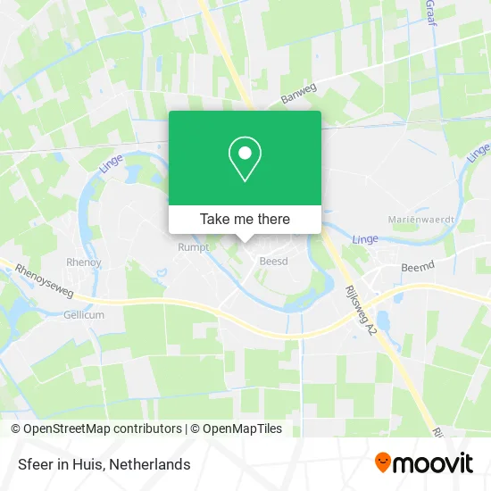 Sfeer in Huis map