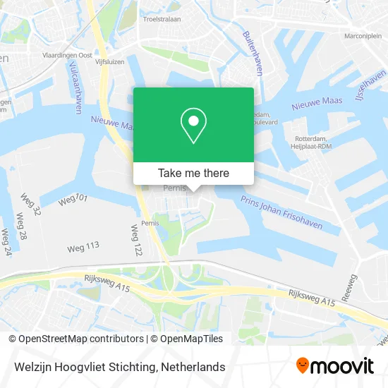 Welzijn Hoogvliet Stichting Karte