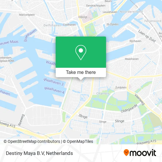 Destiny Maya B.V map