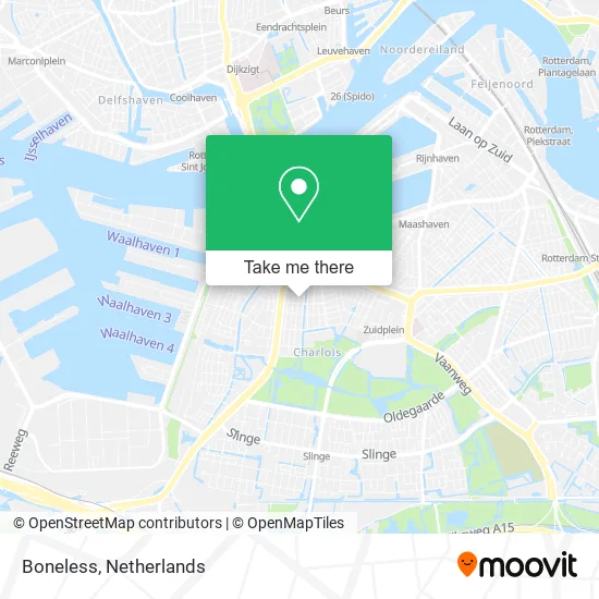 Boneless map