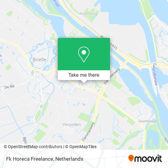 Fk Horeca Freelance map