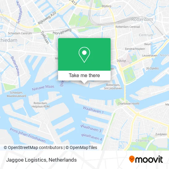 Jaggoe Logistics map