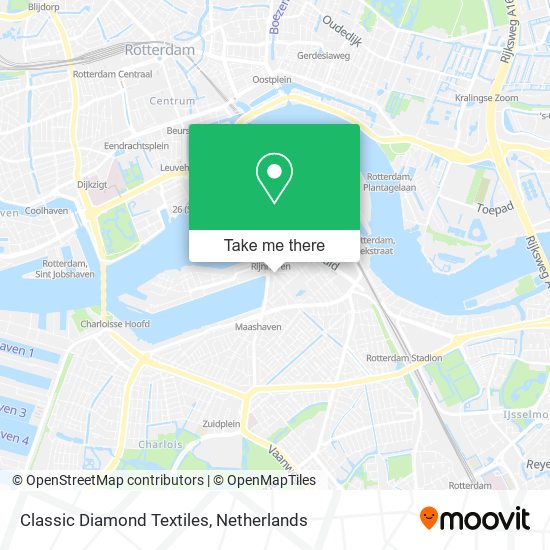 Classic Diamond Textiles map