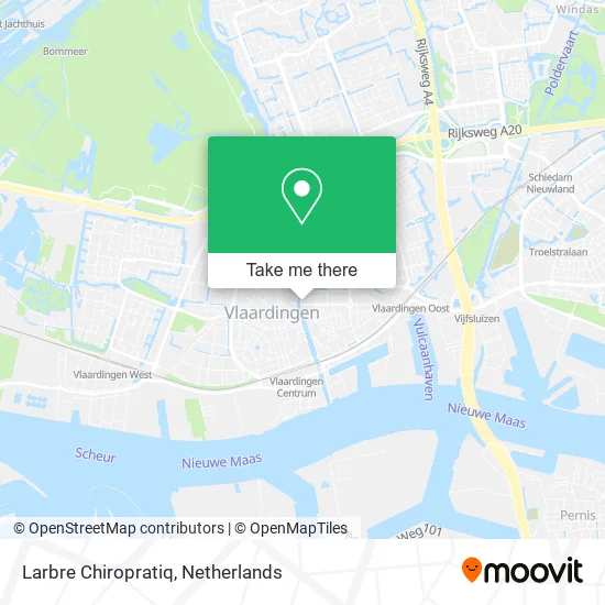 Larbre Chiropratiq map