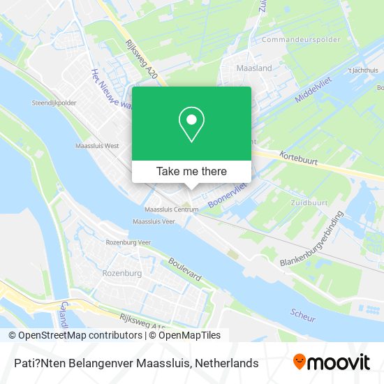 Pati?Nten Belangenver Maassluis map