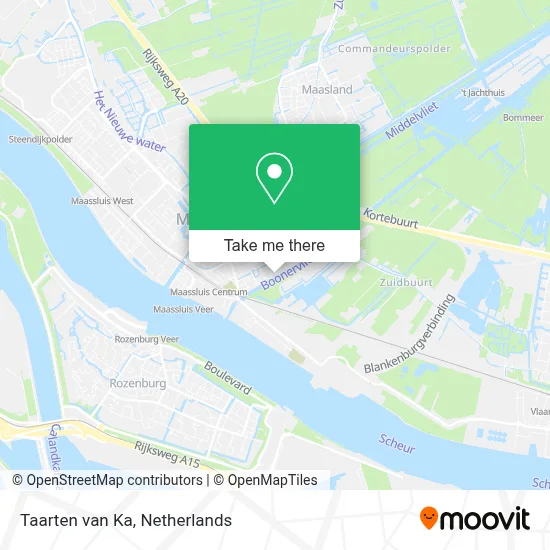 Taarten van Ka map