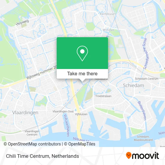 Chili Time Centrum map