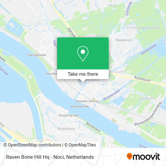 Raven Bone Hill Hq - Noci map