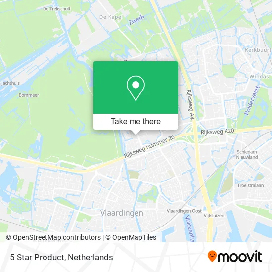 5 Star Product map