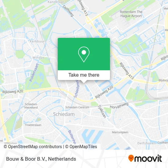 Bouw & Boor B.V. map