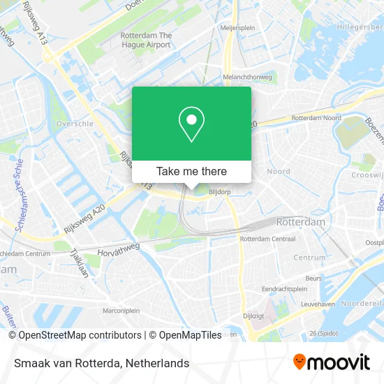 Smaak van Rotterda map