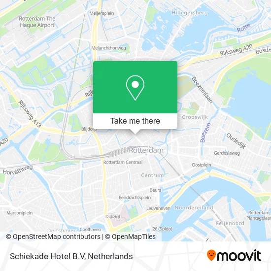 Schiekade Hotel B.V map