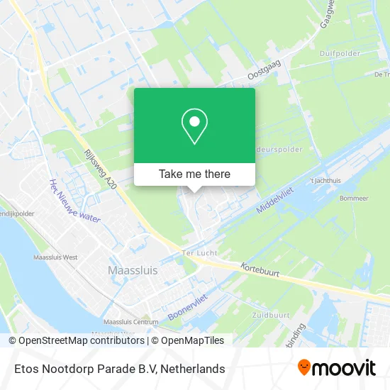 Etos Nootdorp Parade B.V map