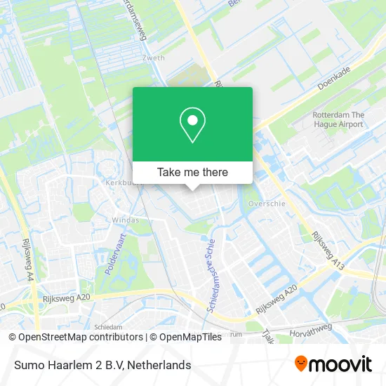 Sumo Haarlem 2 B.V map
