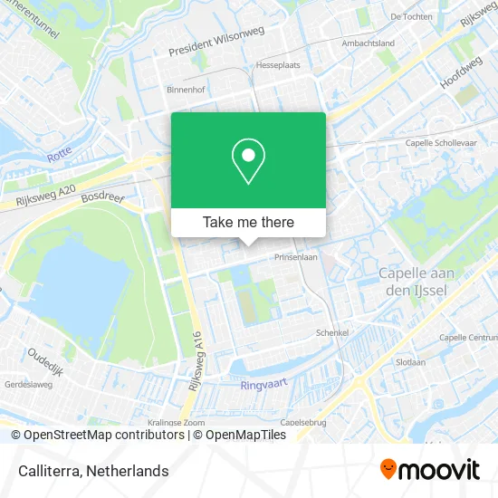 Calliterra map