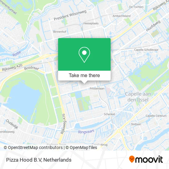 Pizza Hood B.V Karte