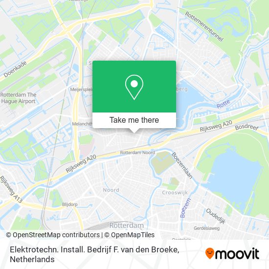 Elektrotechn. Install. Bedrijf F. van den Broeke map