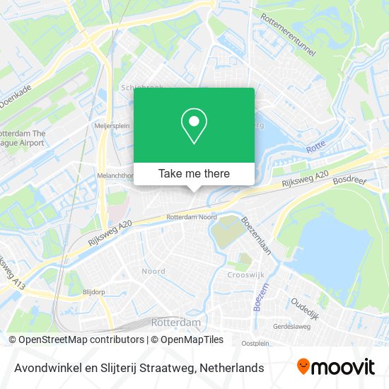 Avondwinkel en Slijterij Straatweg map